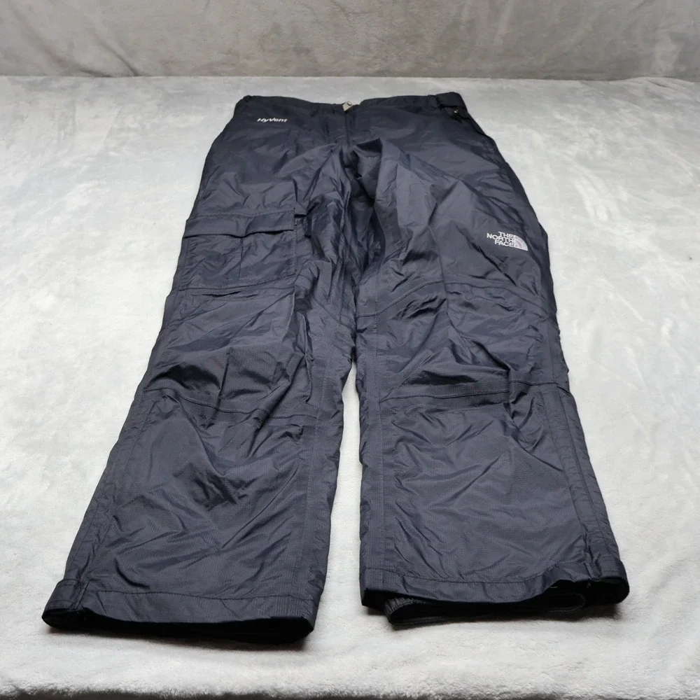 North Face Snow Pants Womens Large Black Waterproof Ripstop‎ Ski Hiking 30x31